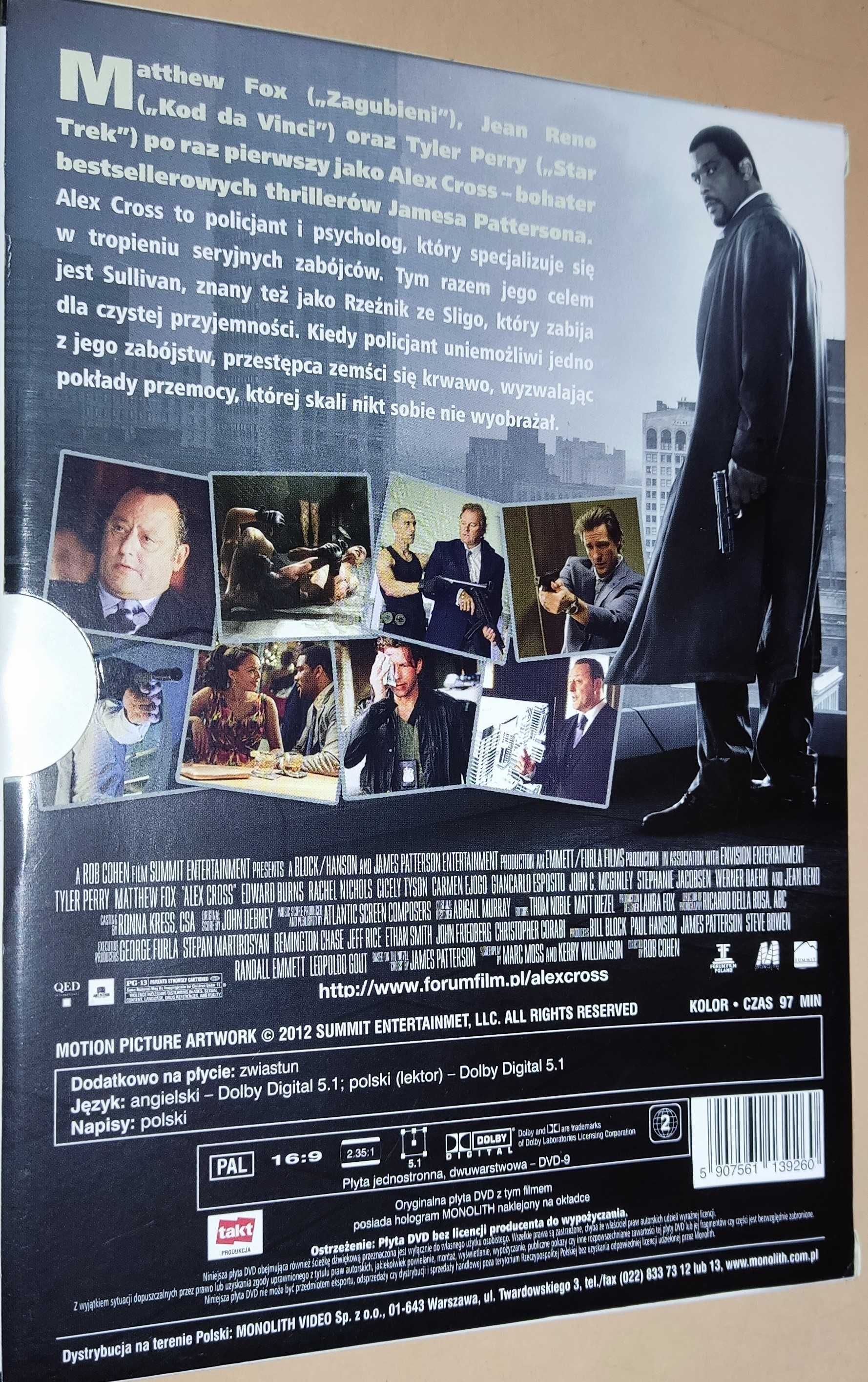 Alex Cross  (film DVD)