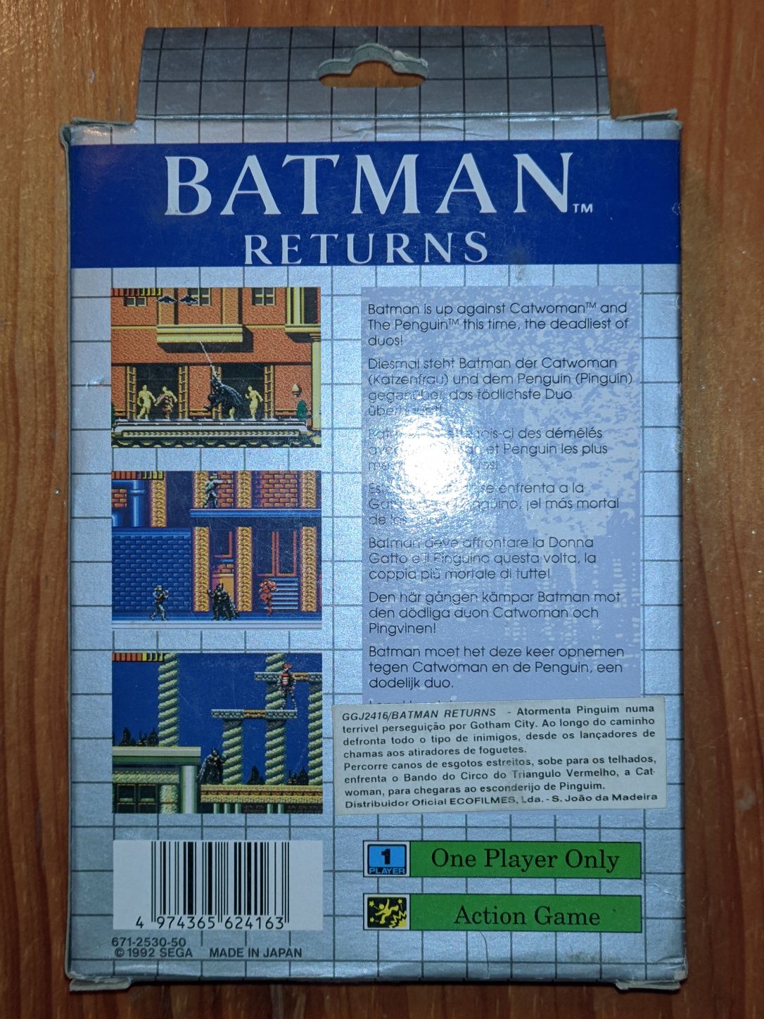 Sega - Gamegear - Batman Returns