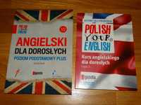 Polish Your English część2 + Angielski dla dorosłych poziom podst cz.1