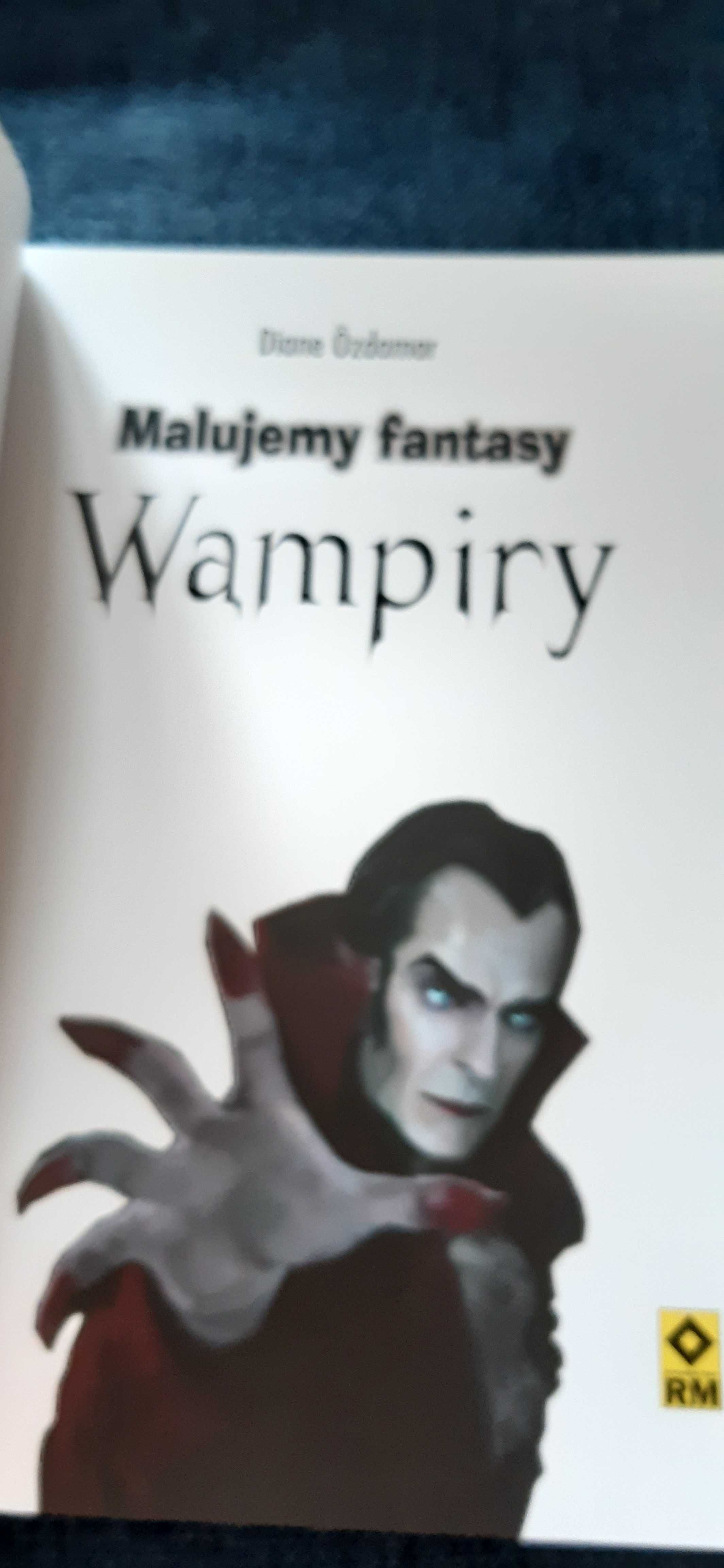 książka do nauki rysowania fantasy , wampiry jak nowa