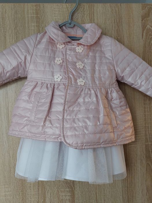 Sukienka i płaszczyk do chrztu