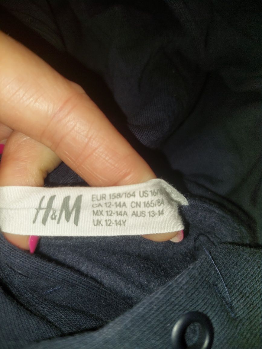 Bluza z kapturem H&M r.158/164 30zl