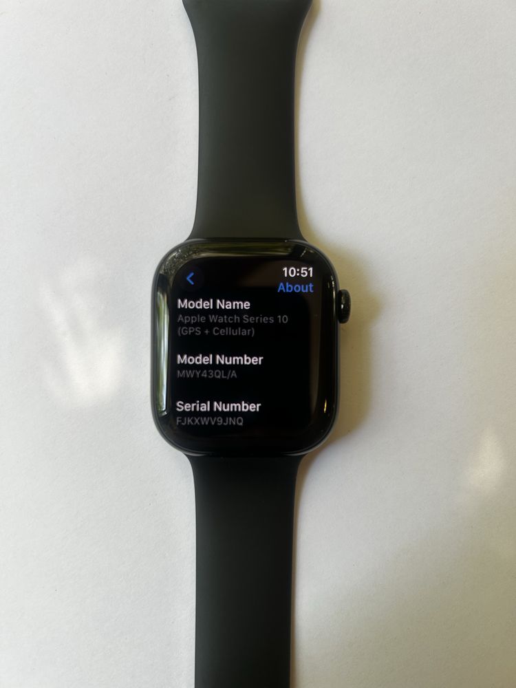 Apple Watch Series 10 GPS + Celular 46 mm