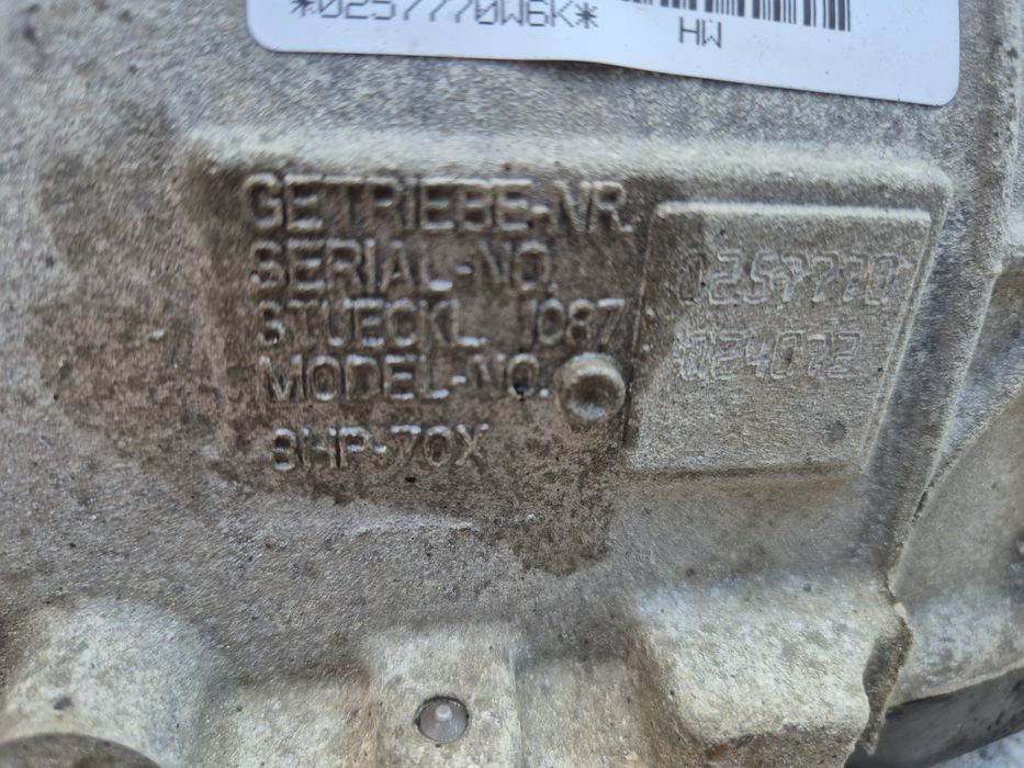 Skrzynia biegów automat bmw F30 F31 330D X-DRIVE 8HP-70X