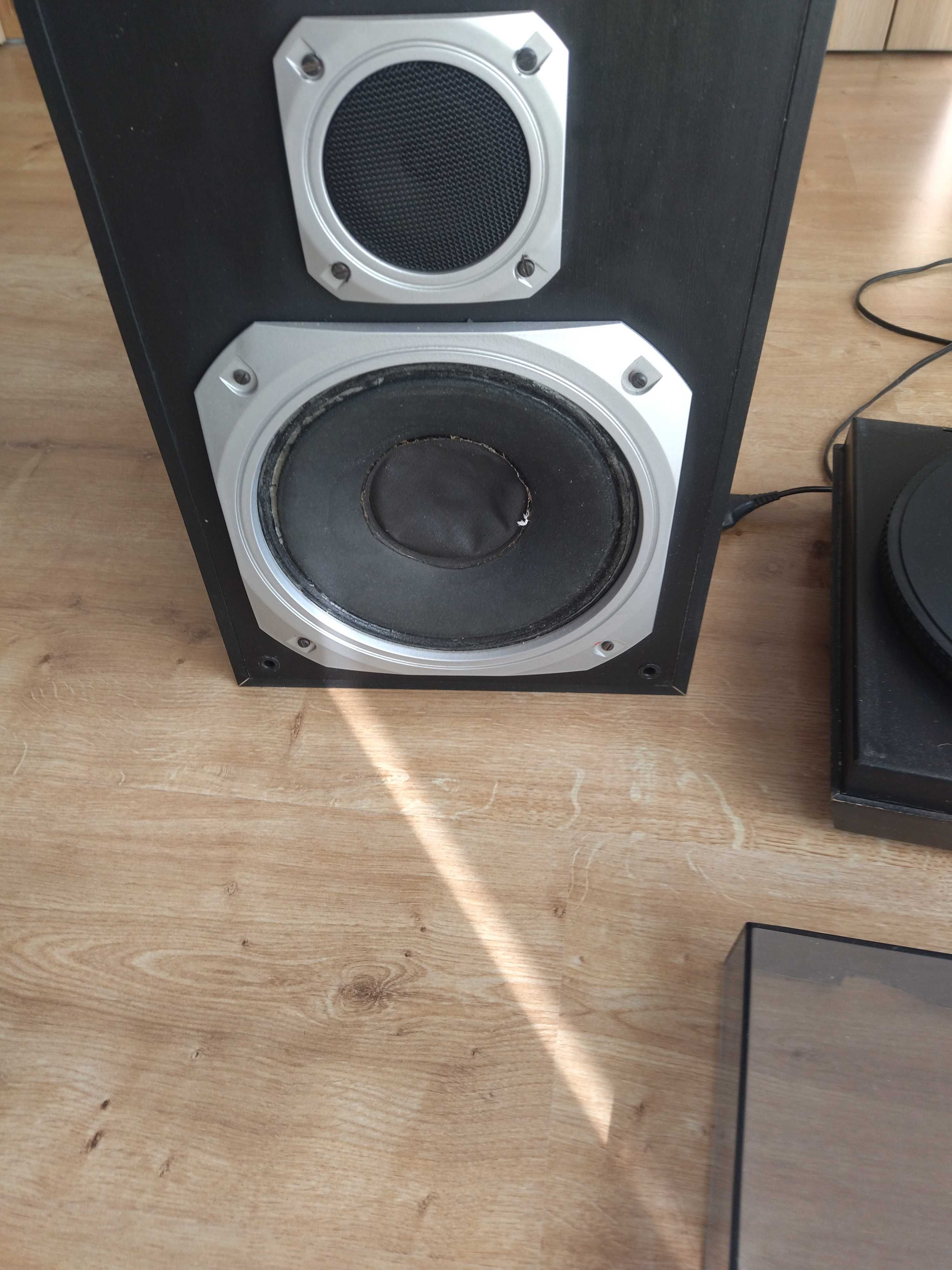 Gramofon, adapter Artur, kolumny