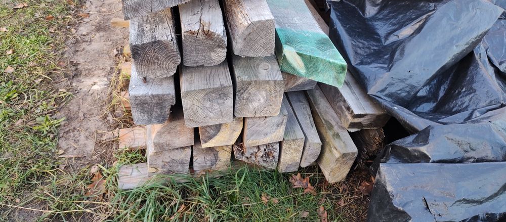 Krokwizna dachowa, belki.