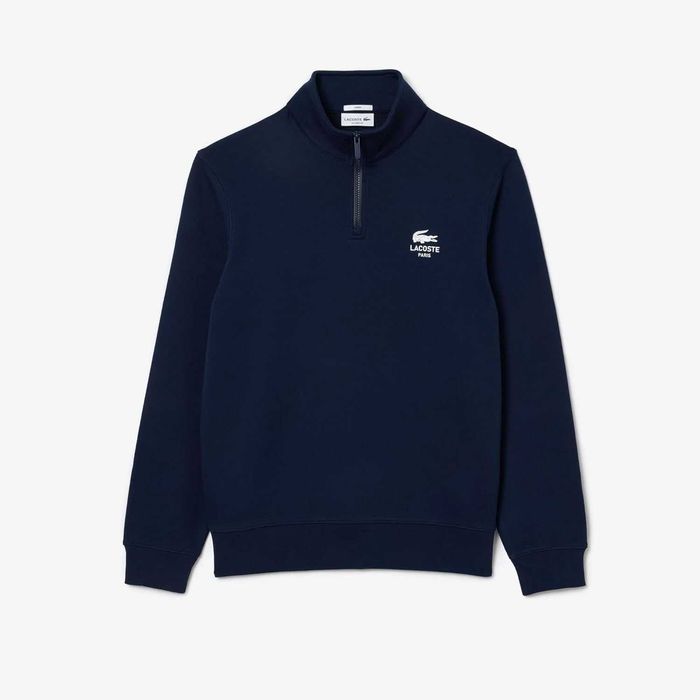 ОРИГІНАЛ! Світшот Lacoste Paris High-Neck Zip-Up M L XL | SH2735.166