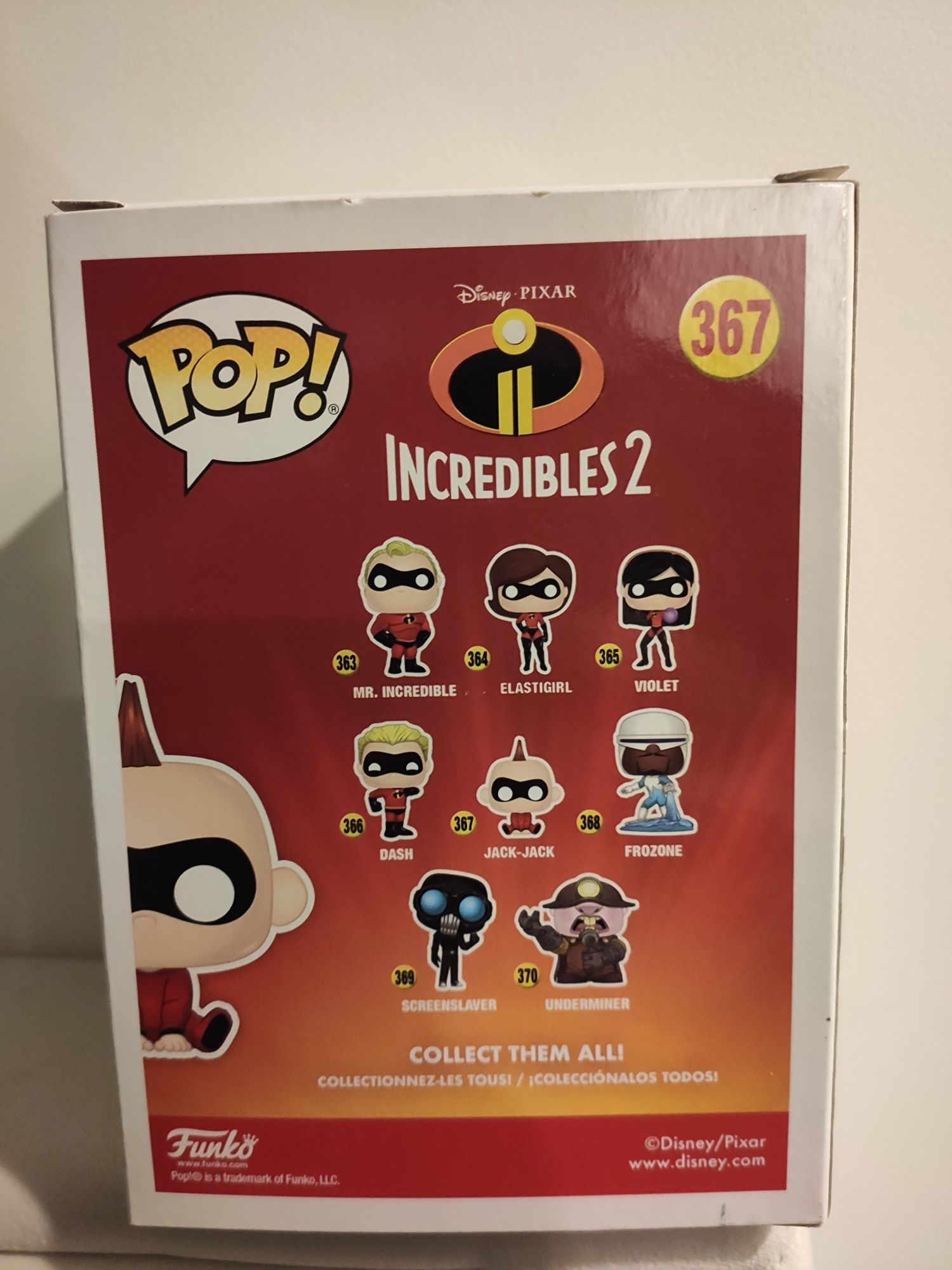 Funko Pop Jack-Jack #367 The Incredibles