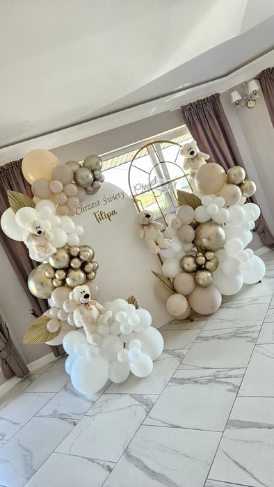 Ścianka dekoracja balony girlanda