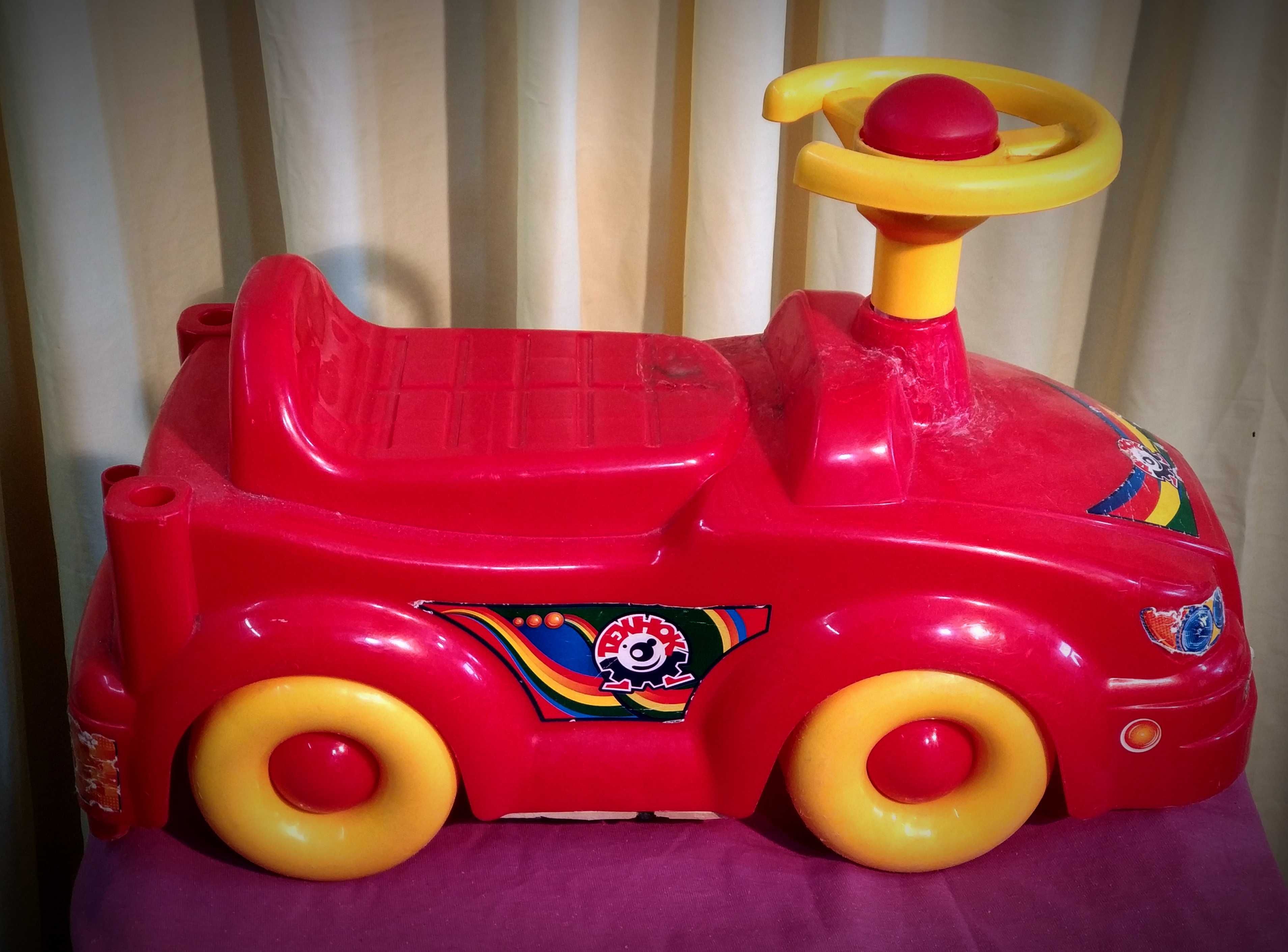 Дитяча машинка-каталка (1-4 роки) ТехноК Чудомобиль, із пищалкою.