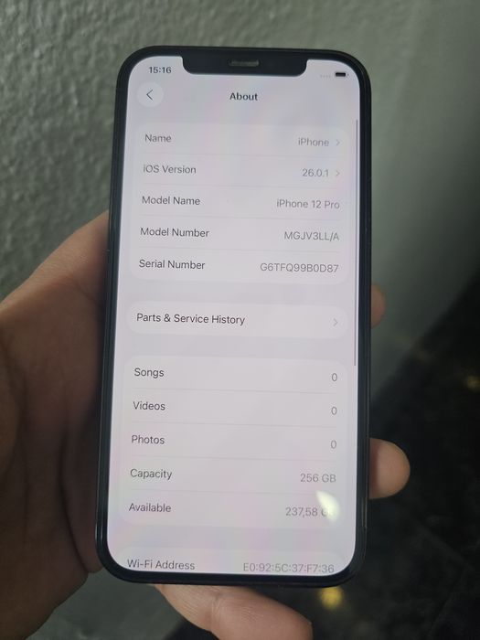 Iphone 12 pro..256gb