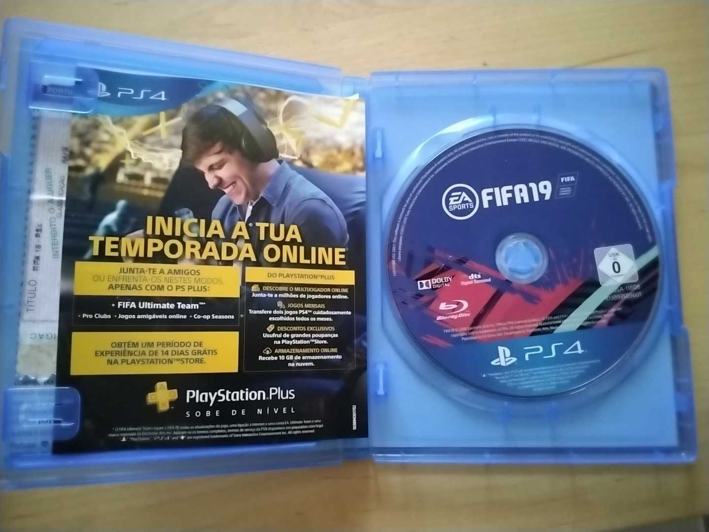 Jogo Fifa 19 ps4