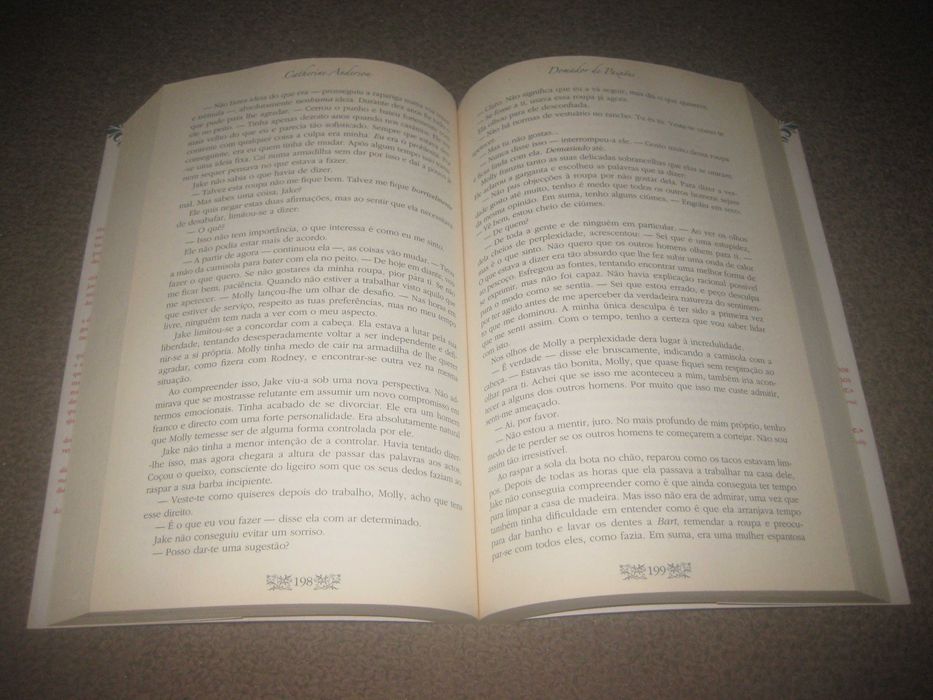 Livro "O Domador de Paixões" de Catherine Anderson