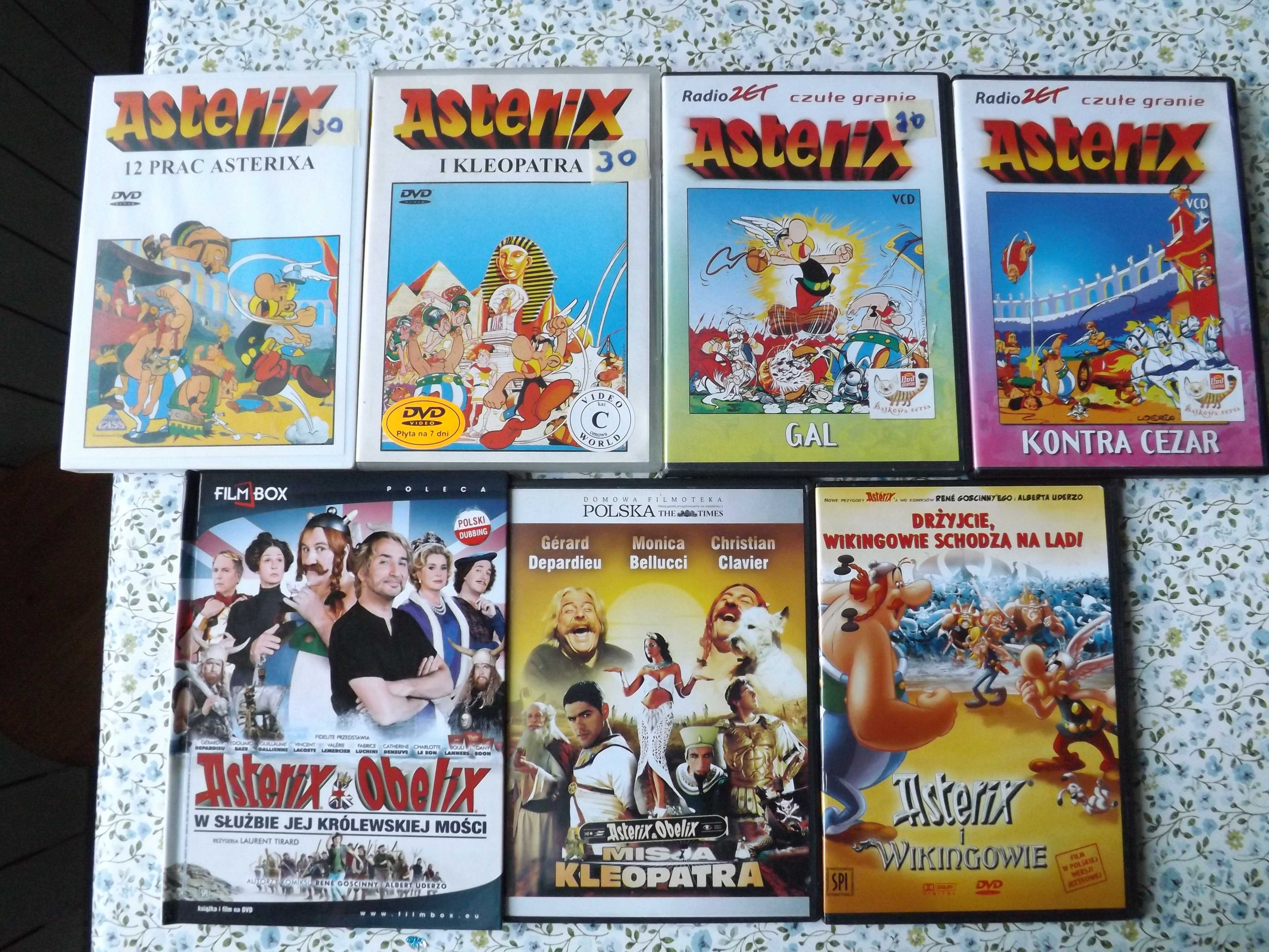 Asterix i Obelix bajki filmy dvd vcd