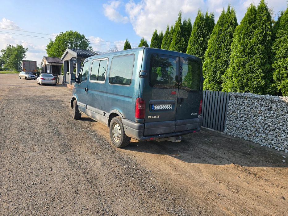 Renault Master Master 9 osobowy/ jezdny/ 2 silniki gratis na pa do zrobienia nadkole