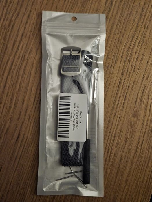 Pasek perlon do zegarka 18mm