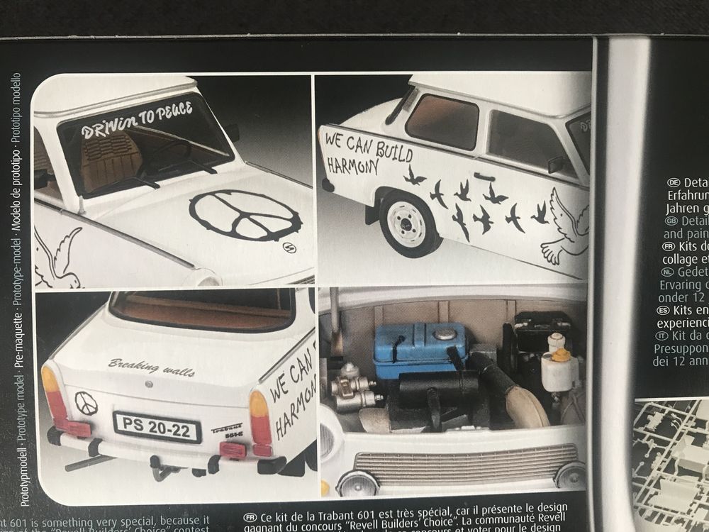 Model do sklejania Revell 07713 samochód Trabant