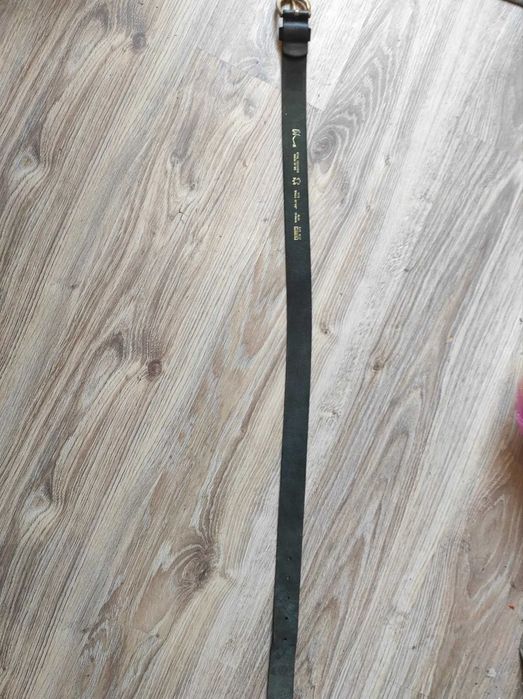 Брючный кожаный ремень б/у (подростковый) как новый