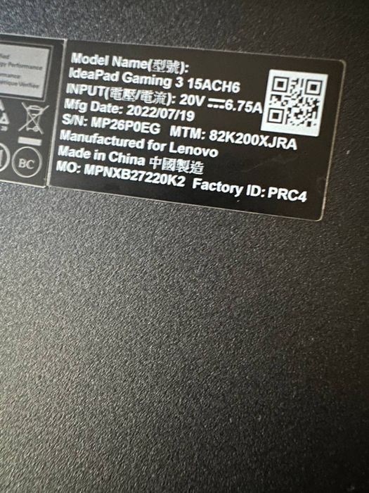 Ноутбук Lenovo игровой