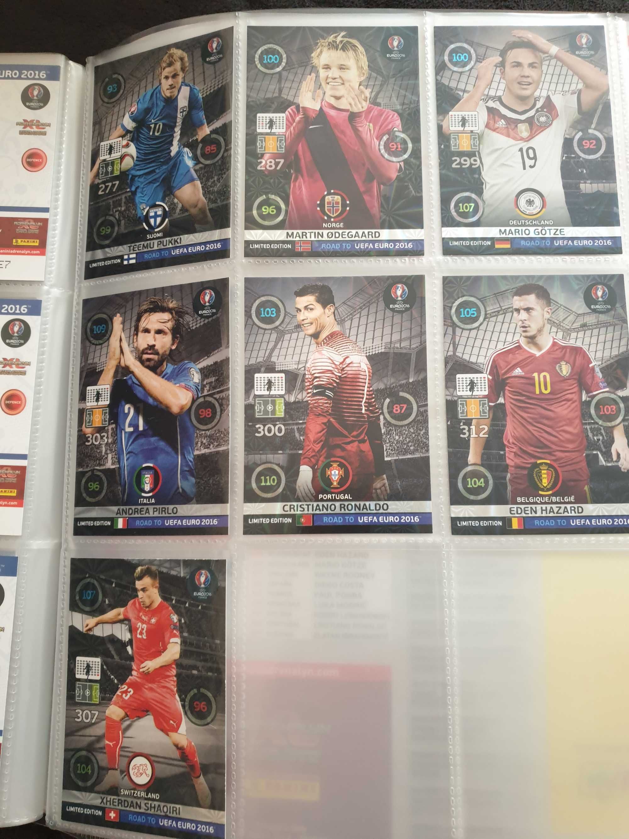 Kompletny album Panini Road to UEFA EURO 2016