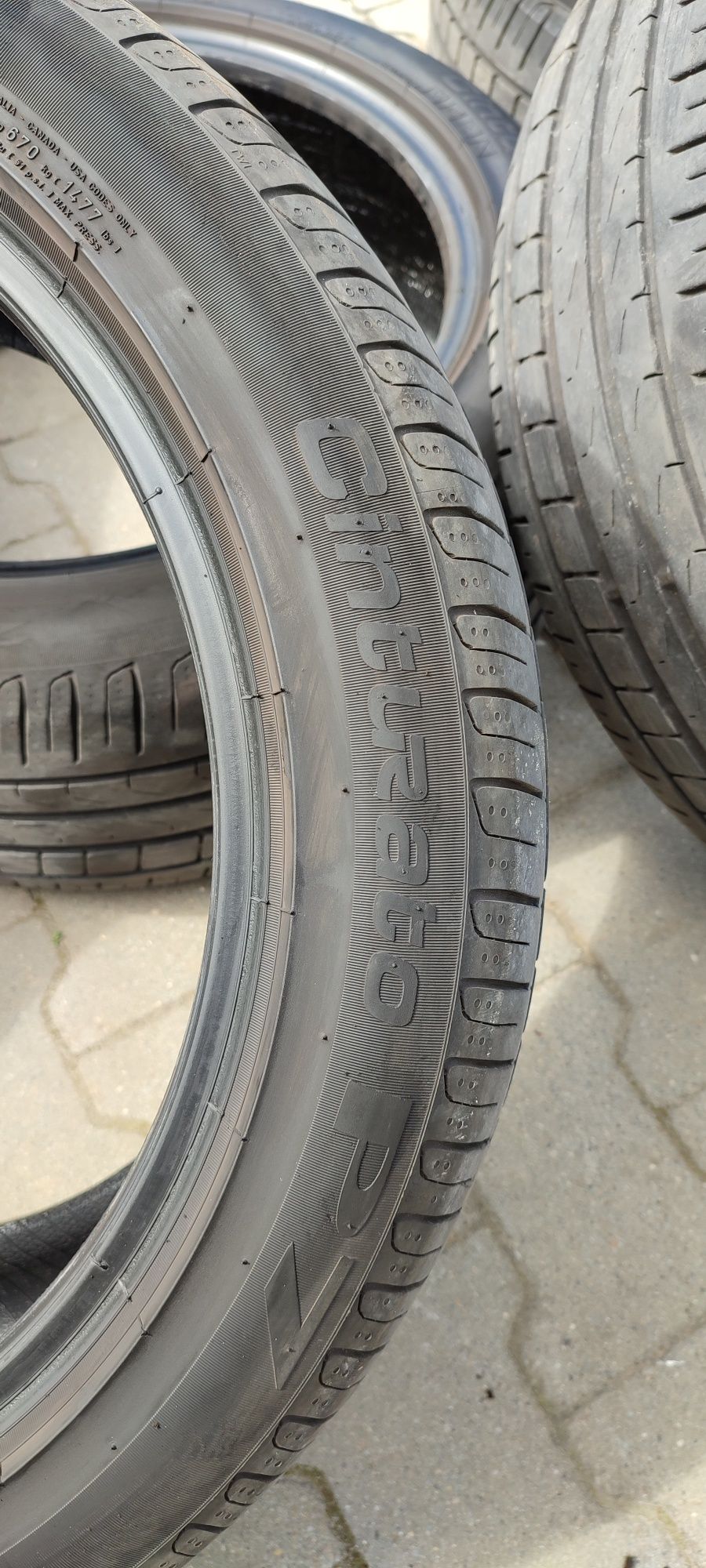 Opony pirelli Cinturato p7 235/45r18 komplet.