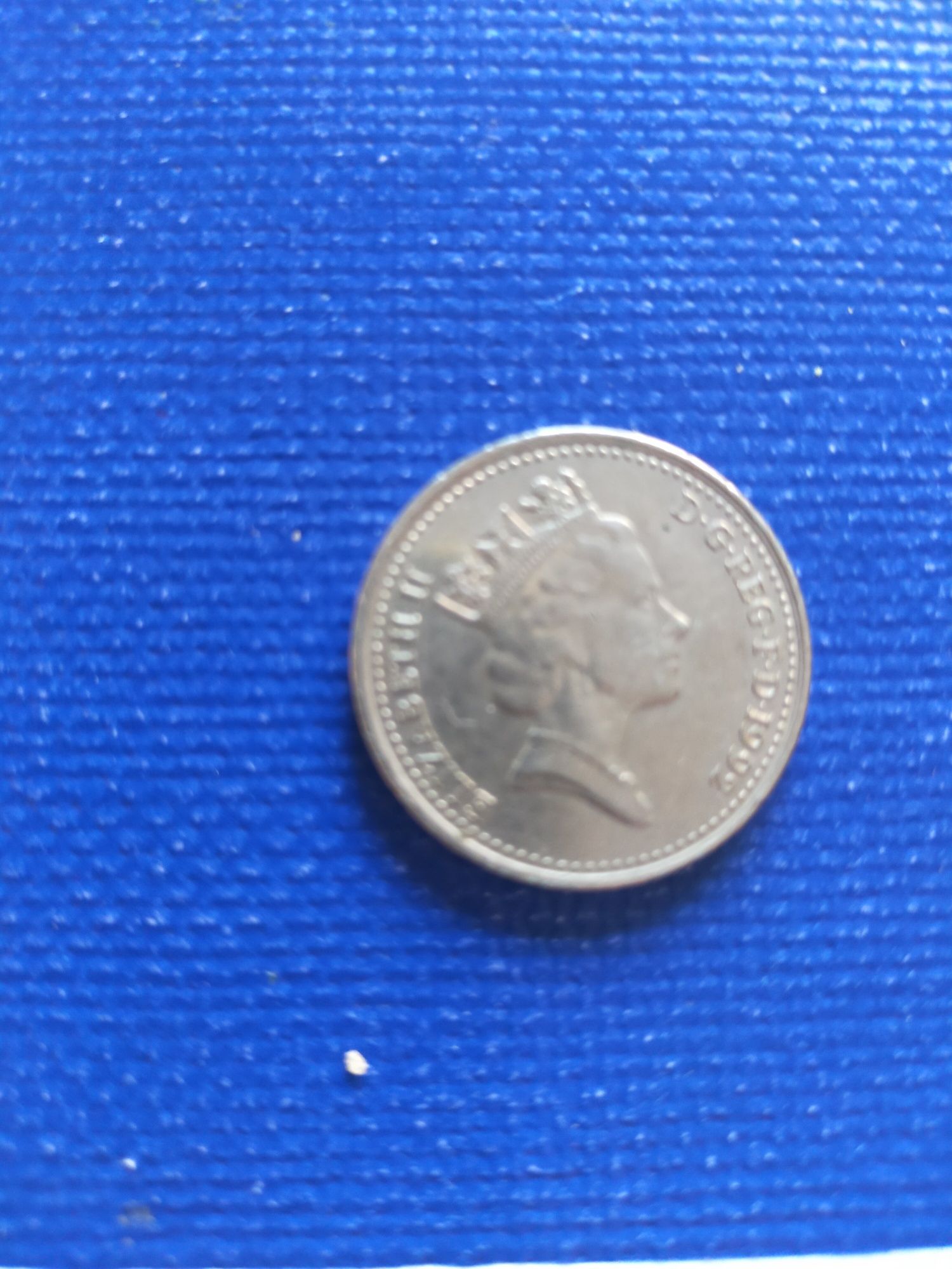 Moeda Ten pence 1992