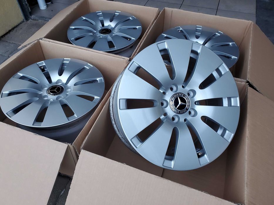 Alufelgi 16 5x112 Mercedes A B C V CLA Vito Viano Oryginalne ! 439#