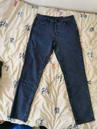 Jeansy Denim Co. | rozmiar W32 / L34 | straight stretch | granatowe