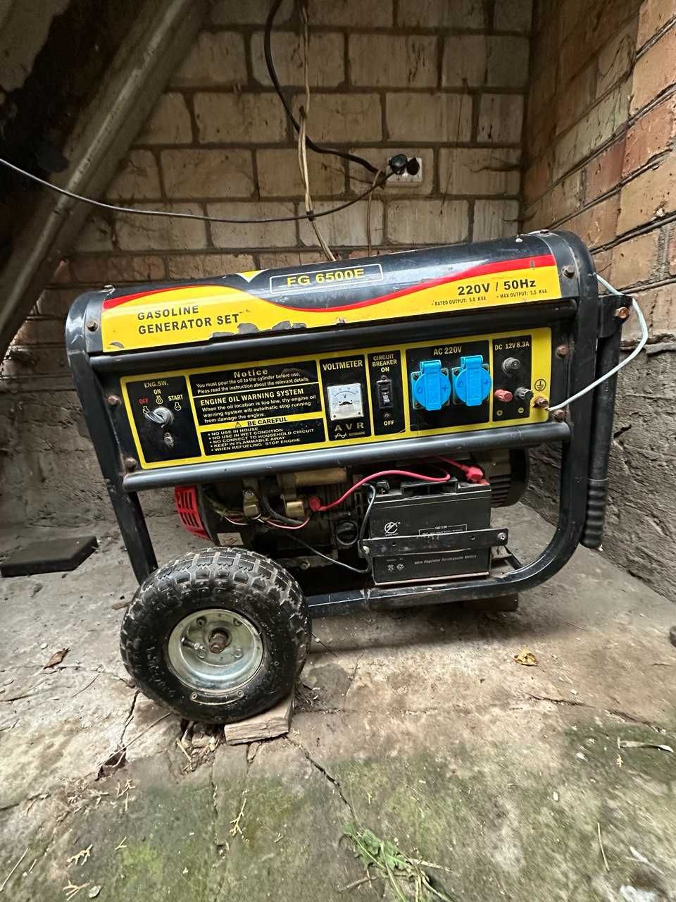 Генератор бензиновый Forte FG6500E
