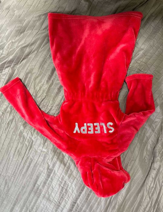 детский флисовый халат мегатеплый