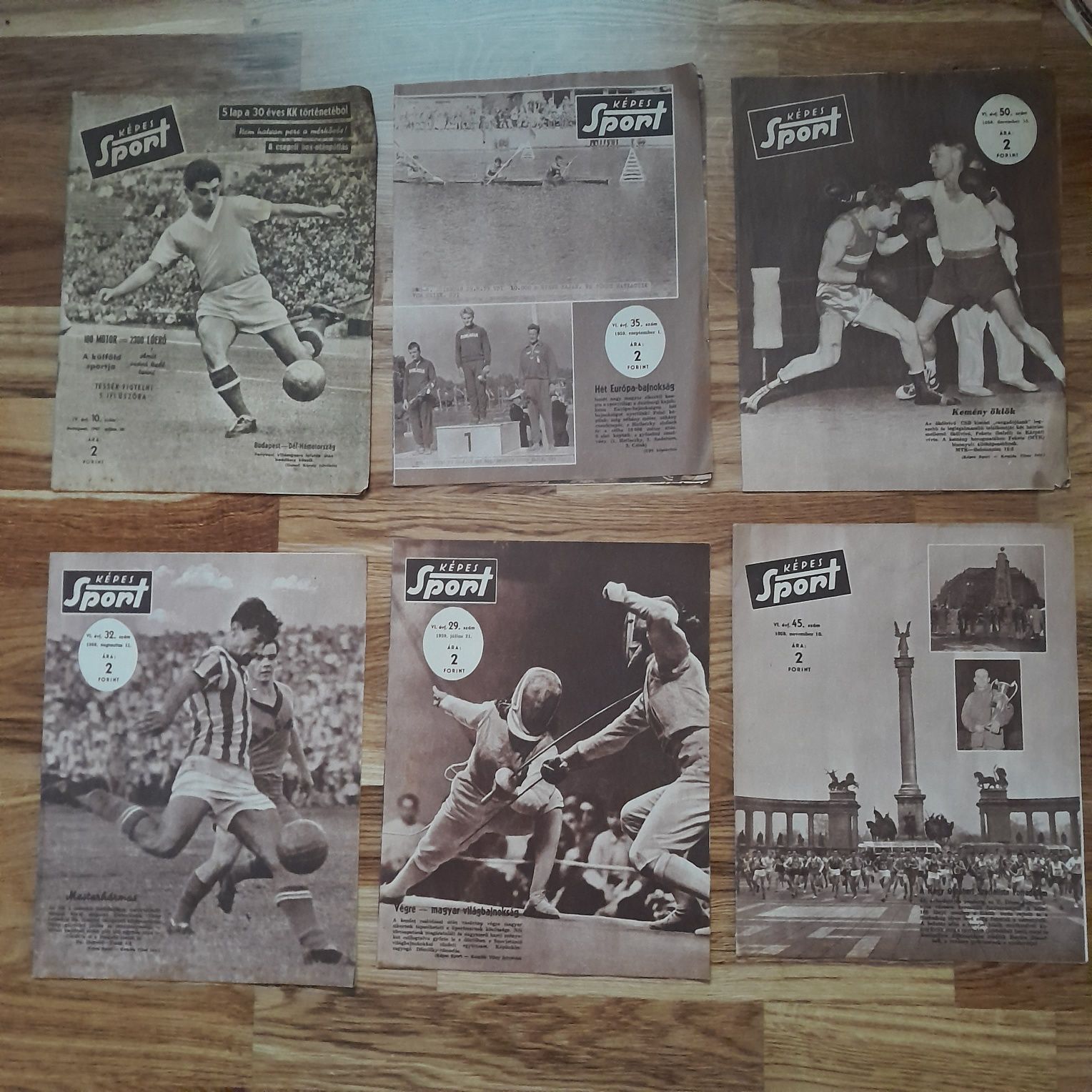 Журнали угорські з 1960 по 1970 рік
