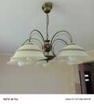 Lampa wisząca +kinkiety