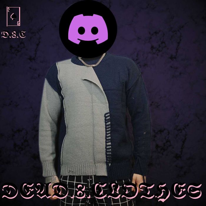 Кофта Джемпер Светр y2k Dota 2 Dead inside