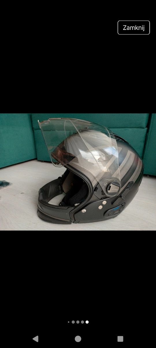Kask motocyklowy Nolan N43 aut S n-com basickit2     n