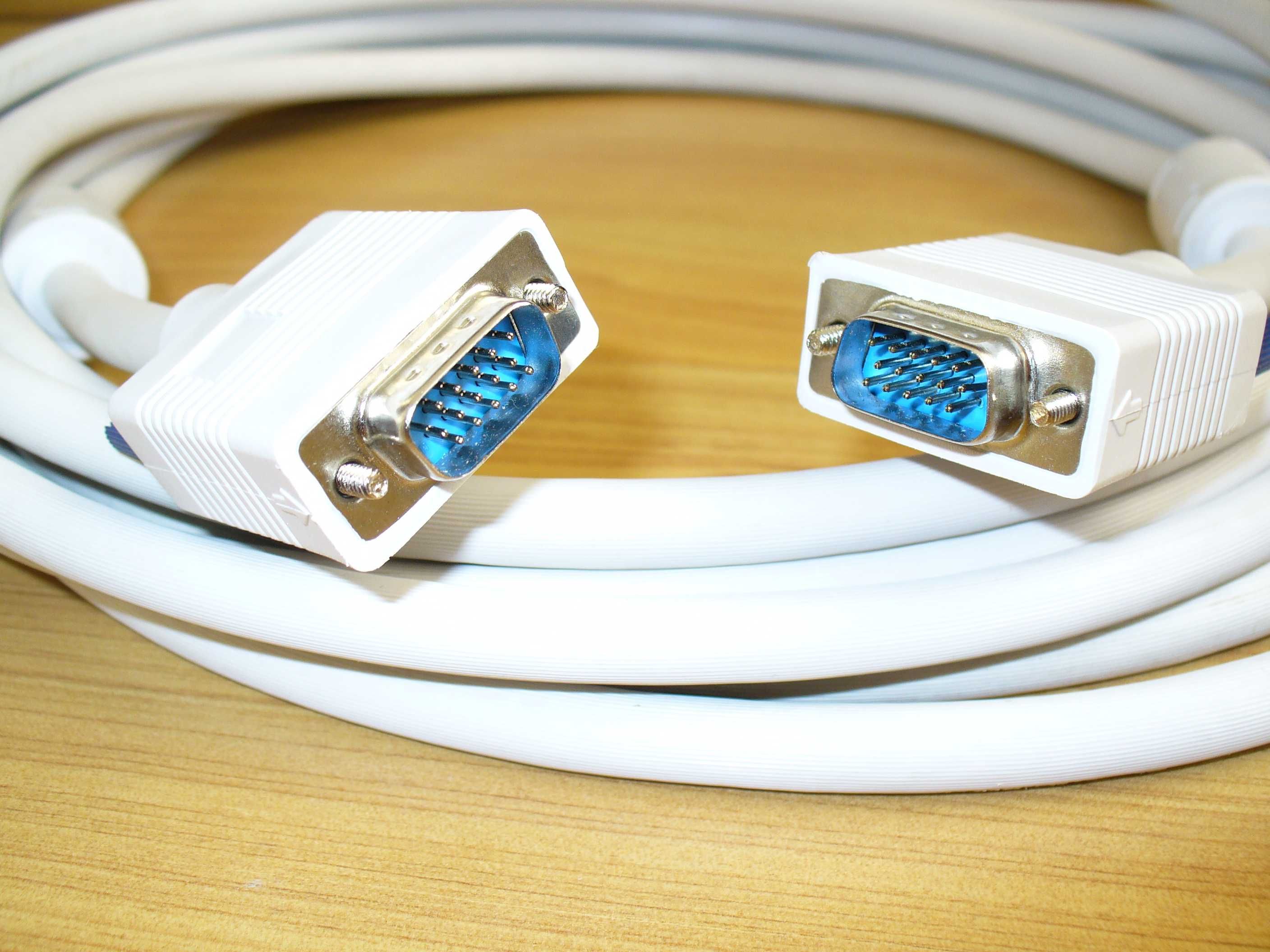 Kabel monitor do monitora przedłużacz VGA - VGA D-SUB VIVANCO 15pin 5m