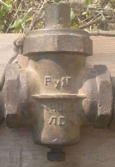 Радянський Кран пробковый РУ 10 40 ЛС