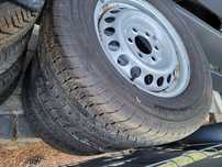 Koła z felgami 235/65 R16 C letnie 4 szt  stan idealny