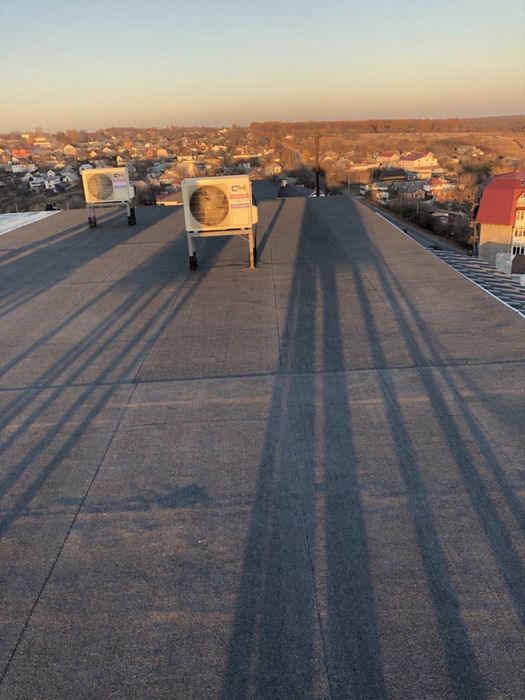 Покрівельні роботи-єврорубіроід