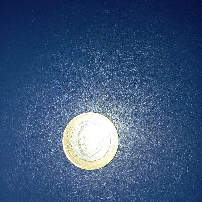 Moeda Dez Dirhams, Marrocos 2013.