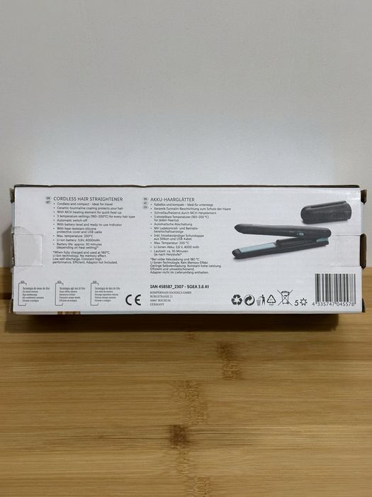 Prancha sem fios NOVA Silvercrest