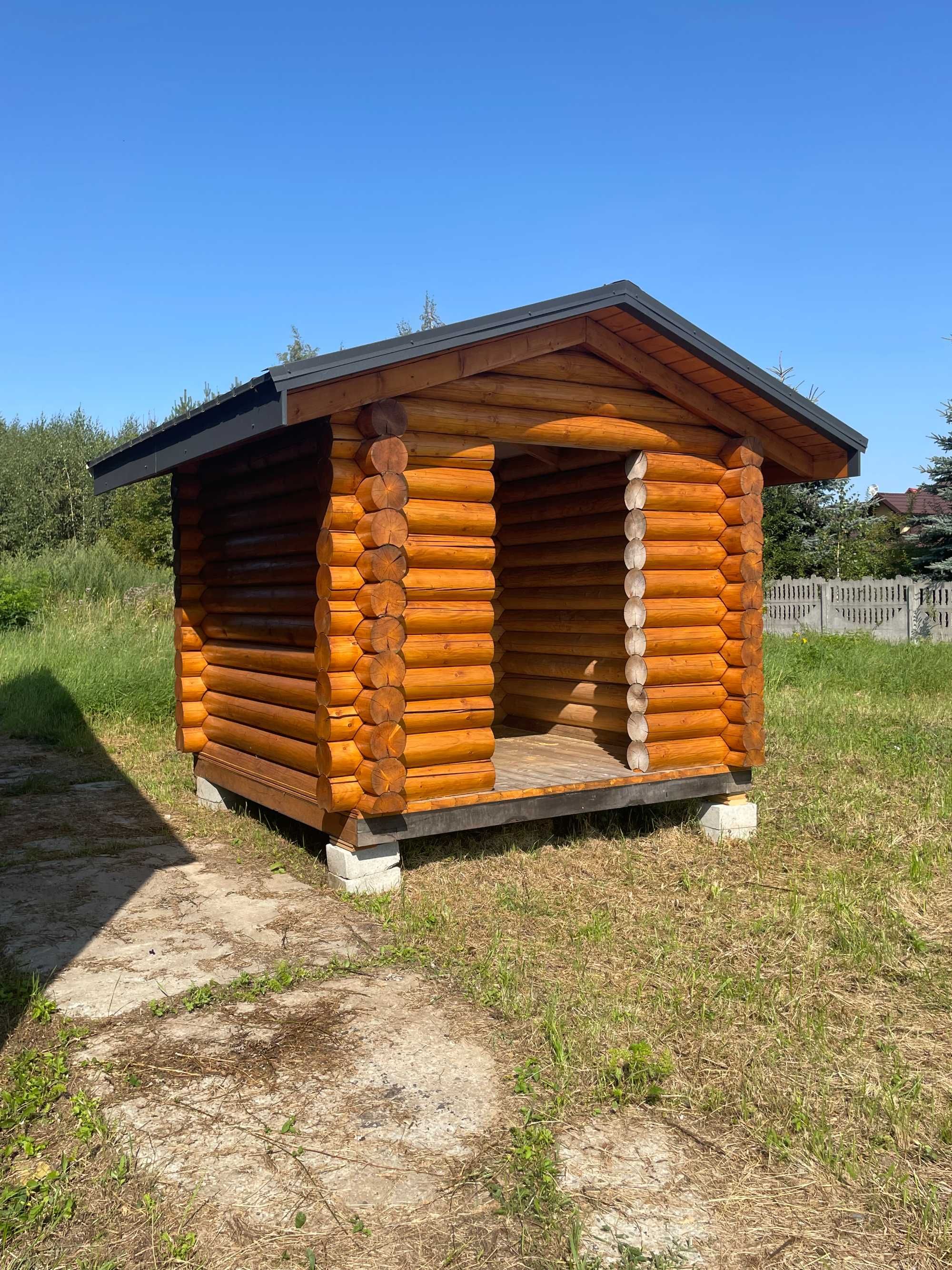 Sauna domek ogrodowy altana 2,7x2,7 z bali