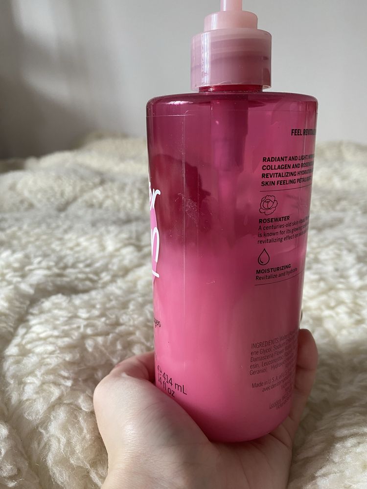 Rose water lotion Pink Victoria’s Secret