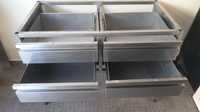 Movel inox com quatro gavetas