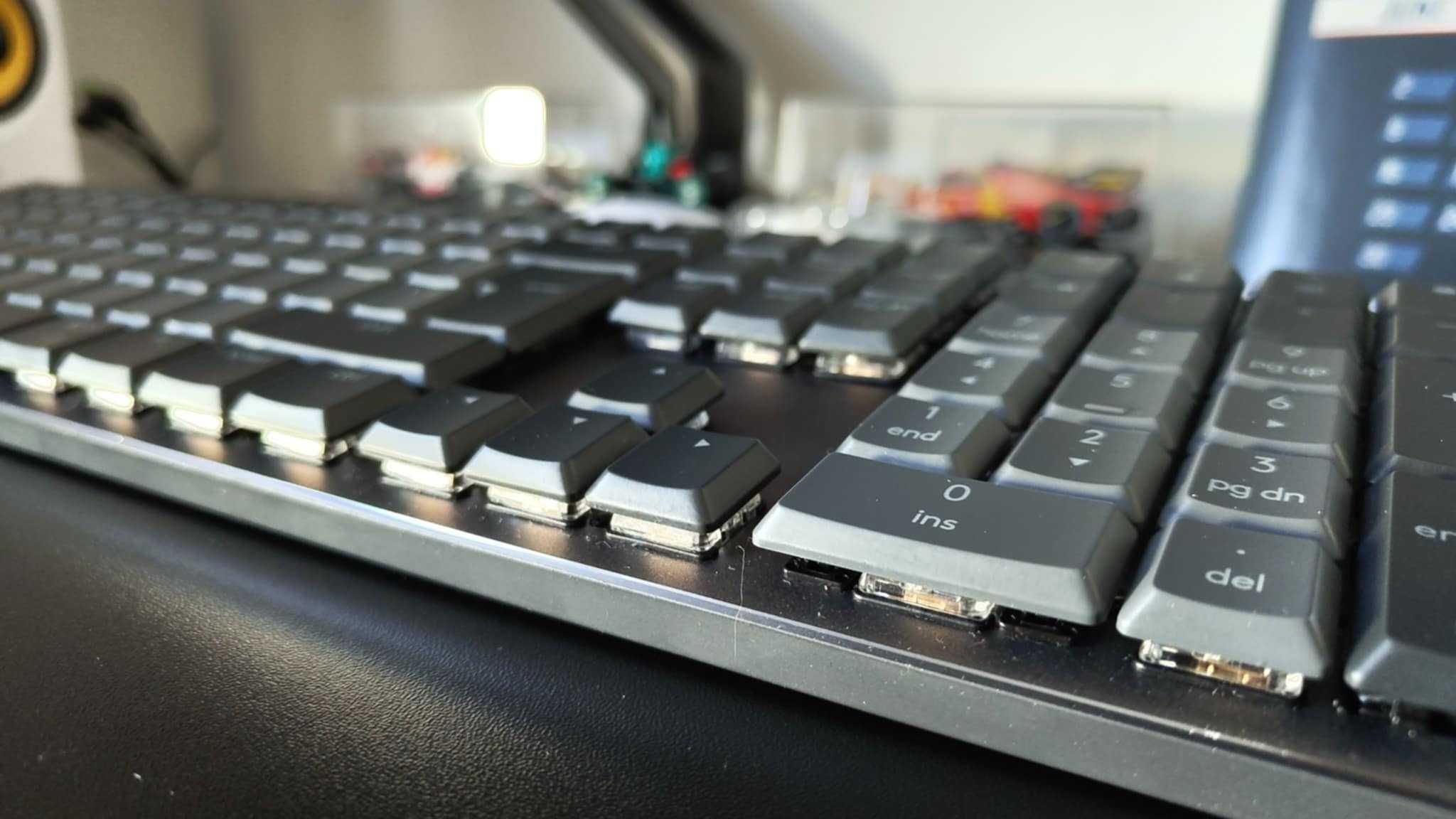 Klawiatura mechaniczna Logitech MX Mechanical, brązowe switche