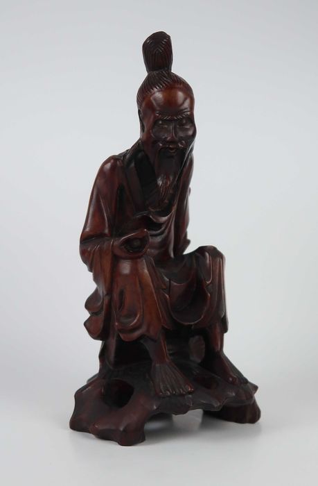 Ancião, escultura chinesa