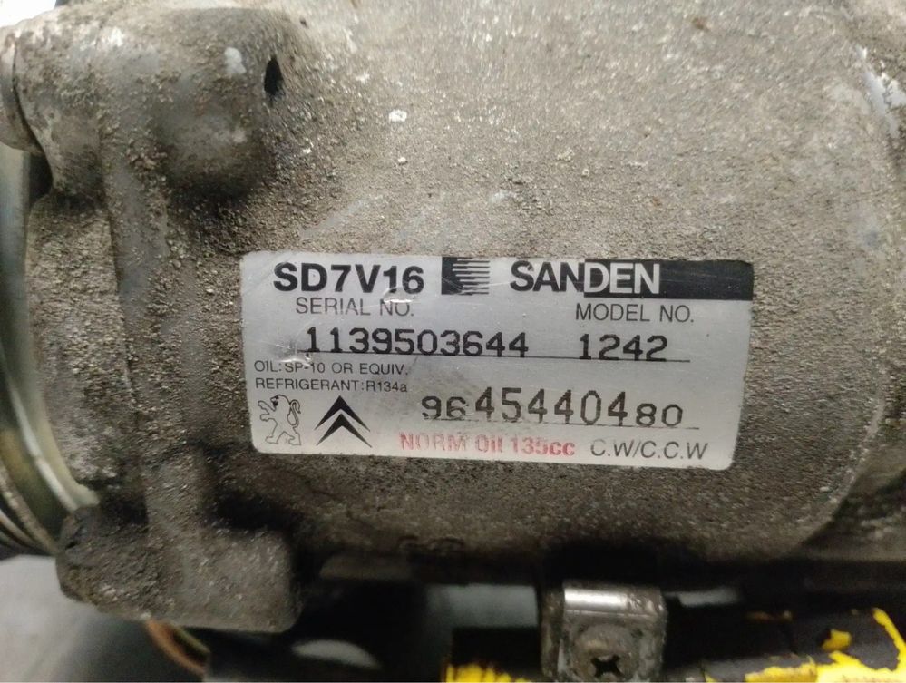 Compressor de ar condicionado ( Peugetot , Citroen e Fiat )