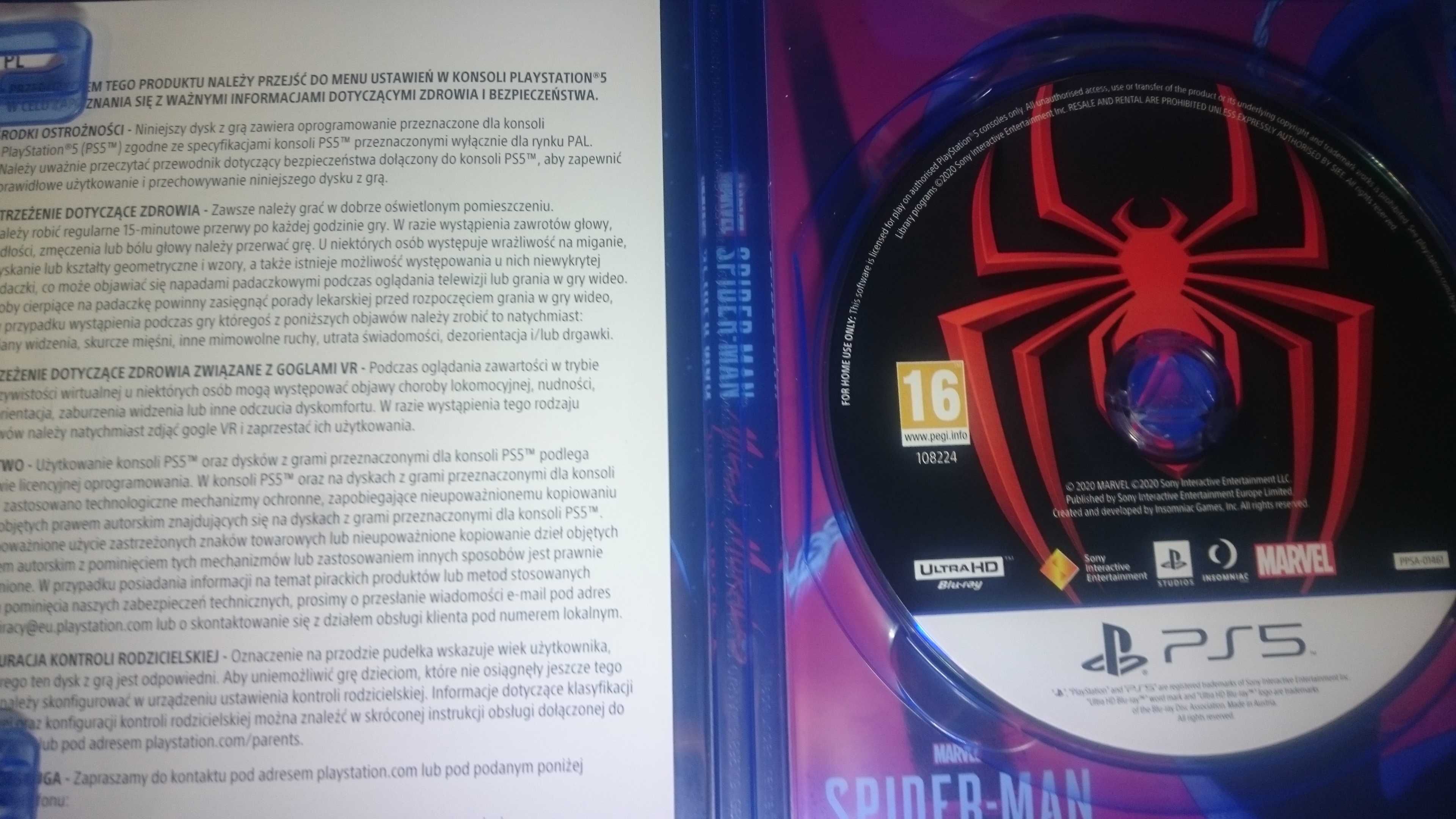 Spiderman Morales ps5 playstation 5 marvel avengers lego minecraft
