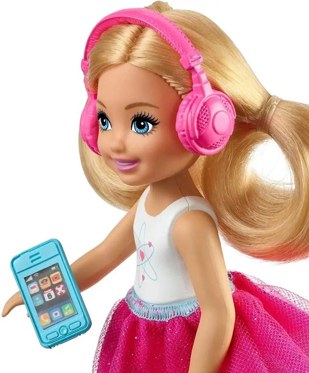 Кукла Барби Челси и набор для путешествий Barbie Travel Chelsea Mattel