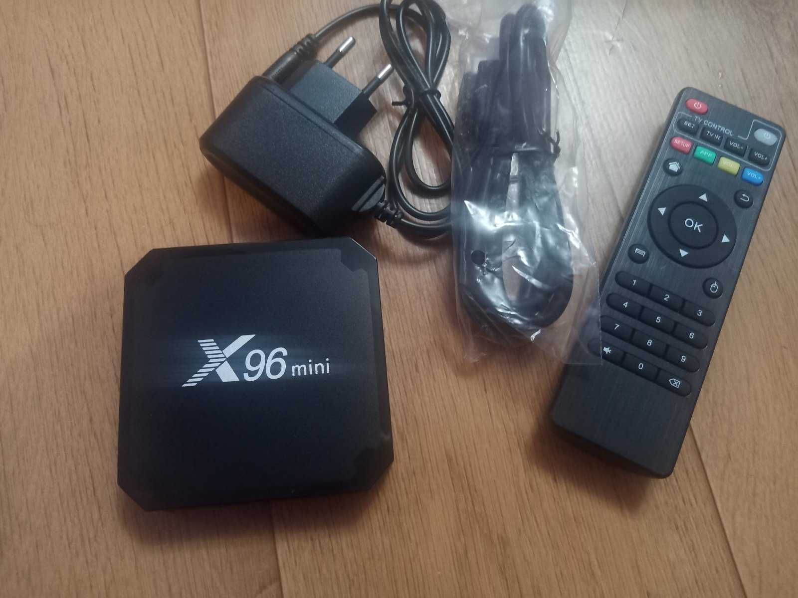 Смарт тв приставка, Android tv box, X96mini 4/32 Android 12.5 X96 макс