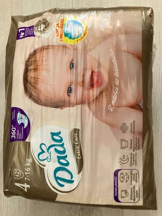 Pieluchy pampersy Dada 4 7-16 kg 42 szt